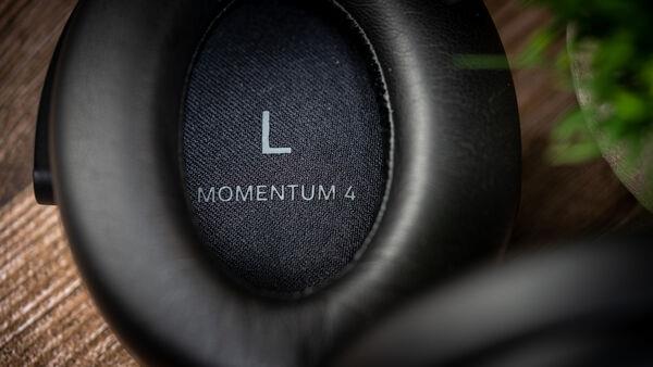 The Sennheiser Momentum 4 has super-soft earcup cushions. Picture: Noel Campion.