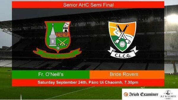 Cork senior A semi-final action: Fr O'Neills v Bride Rovers