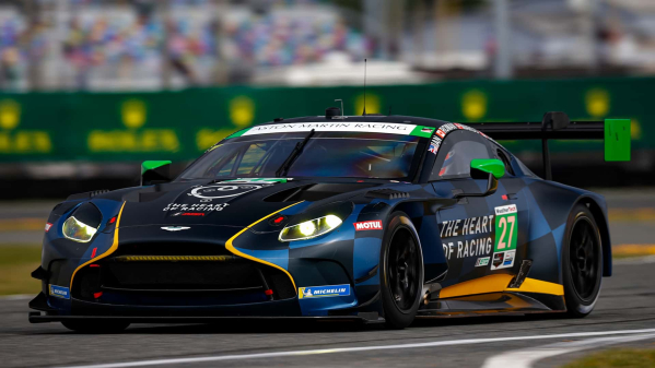 新阿斯顿·马丁Vantage GT3在代托纳24小时耐力赛首秀